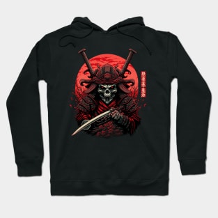 The Samurai of the Crimson Night Hoodie